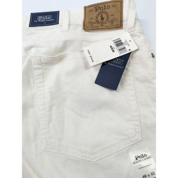 Polo Ralph Lauren The Sullivan Slim Fit Stretch Corduroy Pants 40 x 32 MSRP $248 - Picture 8 of 9